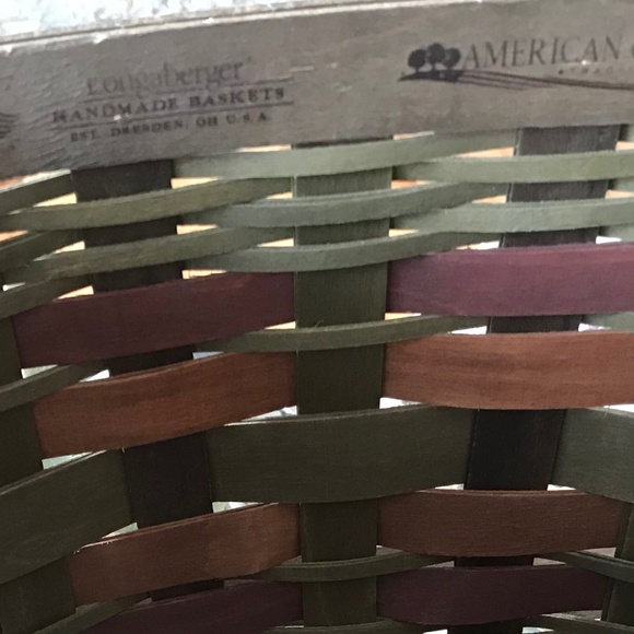 AMERICAN CRAFT TRADITIONS LONGABERGER MARKET BASKET SET - Picture 7 of 10